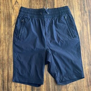 Kids Navy Blue Casual Shorts